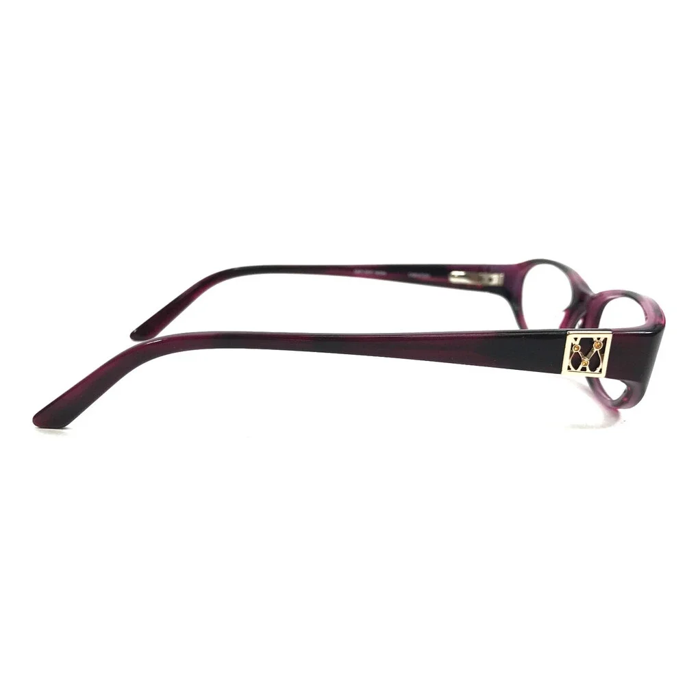 Karen Kane Petites Eyeglasses Frames CARNATION ORCHID Purple Tortoise 49-15-135